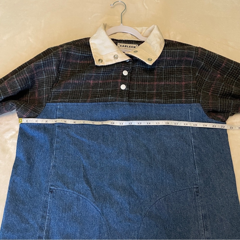 Anthropologie Carleen Denim Trucker Jacket XL - Picture 6 of 9